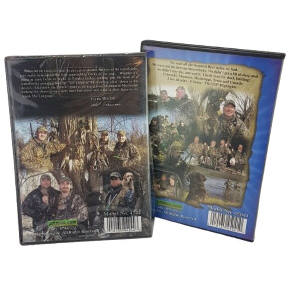 Lot of 2 Hunting DVDs PRIMOS The Truth Incoming 3 & 4 Waterfowl Ducks Geese - Picture 4 of 5